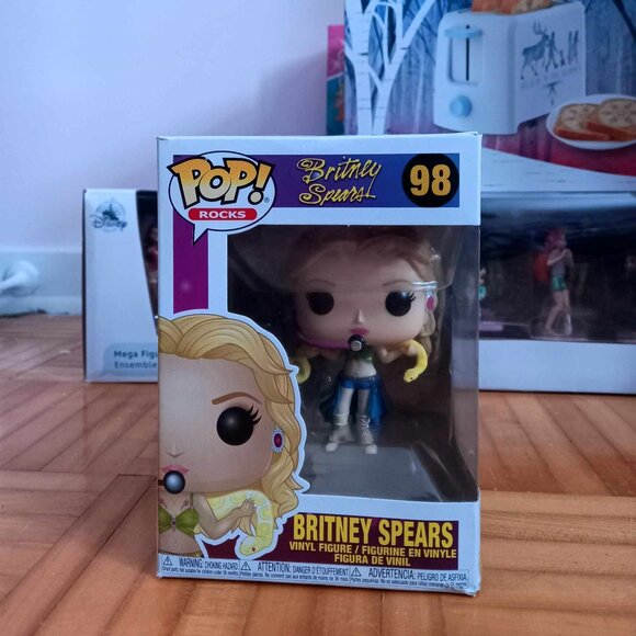 FUNKO Pop! Britney Spears Slave 4U Vinyl Figure #98 - C03 - Picture 1 of 5